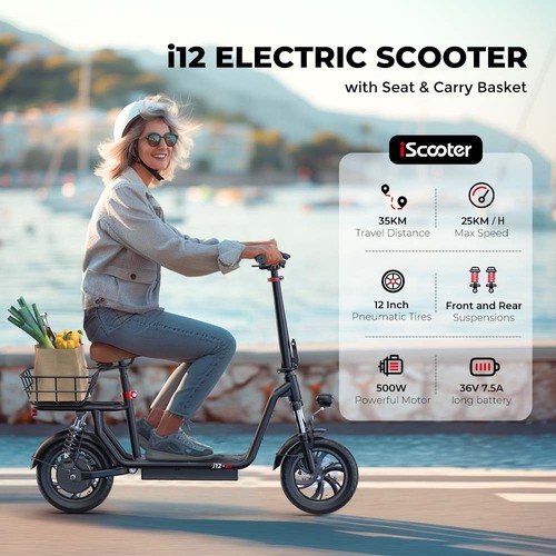 Iscooter i12 elektroroller - iscooter,