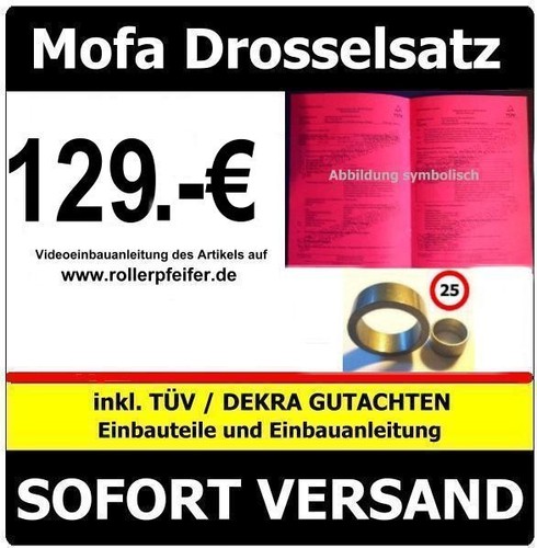 Mofa drossel kmh - drossel,